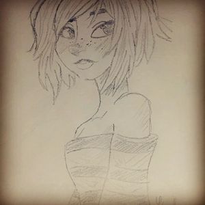 Girl drawing